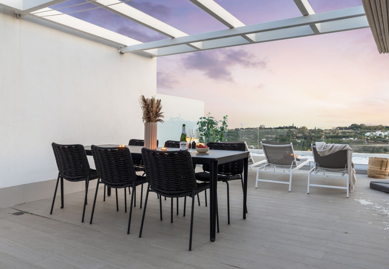 Byhus i Estepona - Oceana Townhouse