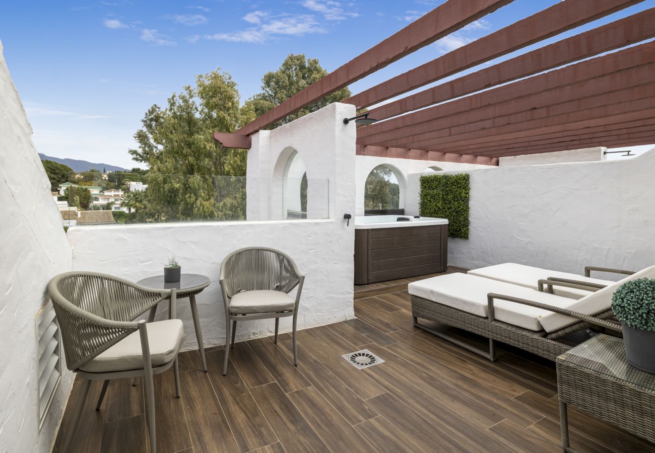 Ferienwohnung in Marbella - Penthouse La Fuente