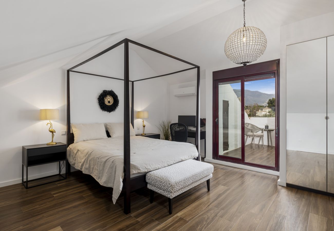 Ferienwohnung in Marbella - Penthouse La Fuente