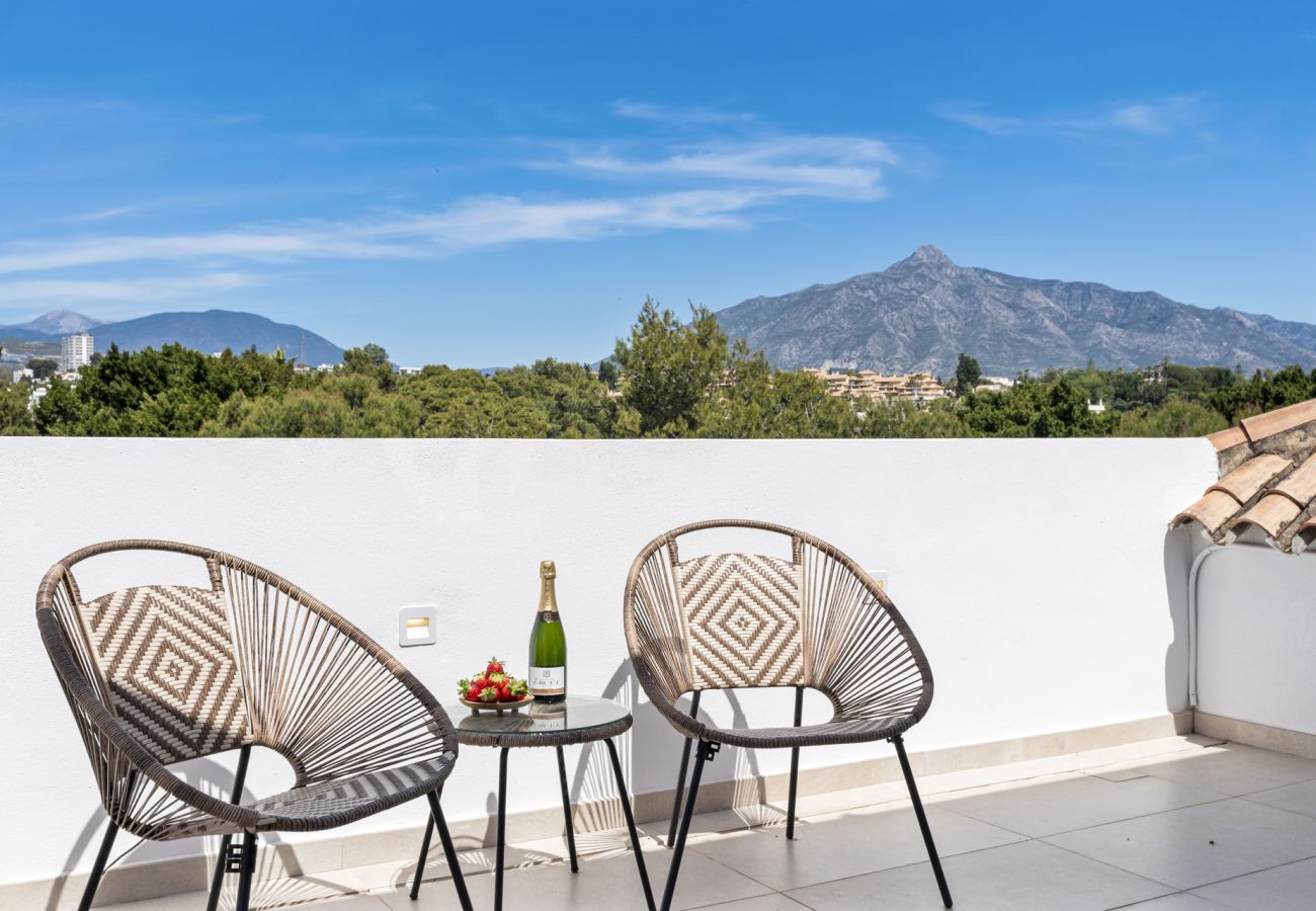 Ferienwohnung in Neu-Andalusien - Penthouse Mirador del Rodeo 1.2