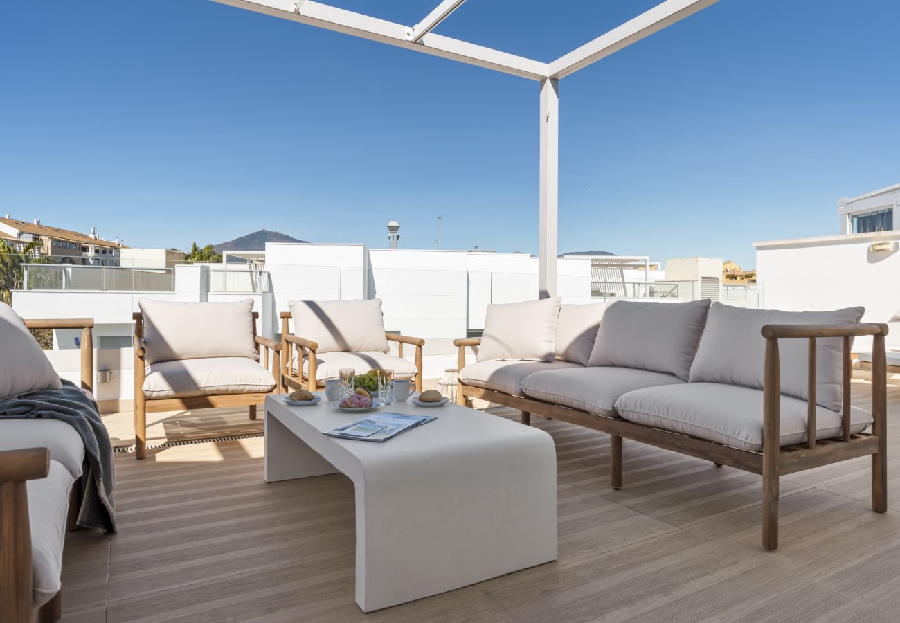 Ferienwohnung in San Pedro de Alcántara - San Pedro Beachside Penthouse