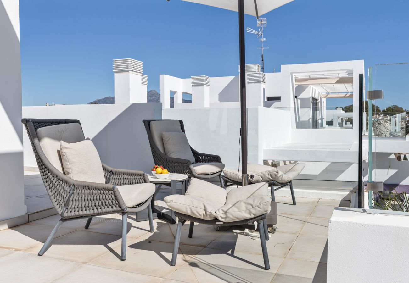 Ferienwohnung in Estepona - Penthouse Nova