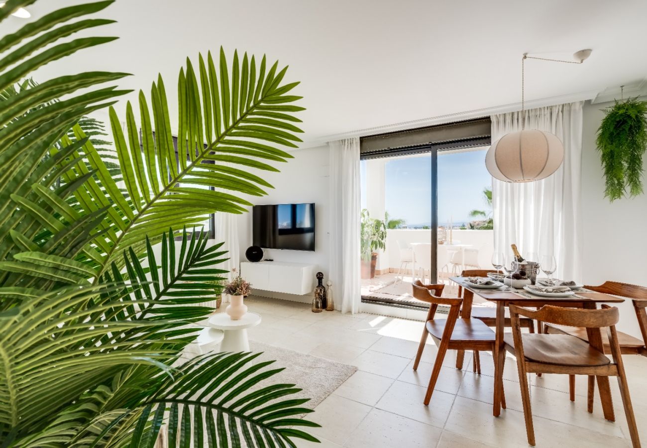Ferienwohnung in Estepona - Sunset Golf Penthouse