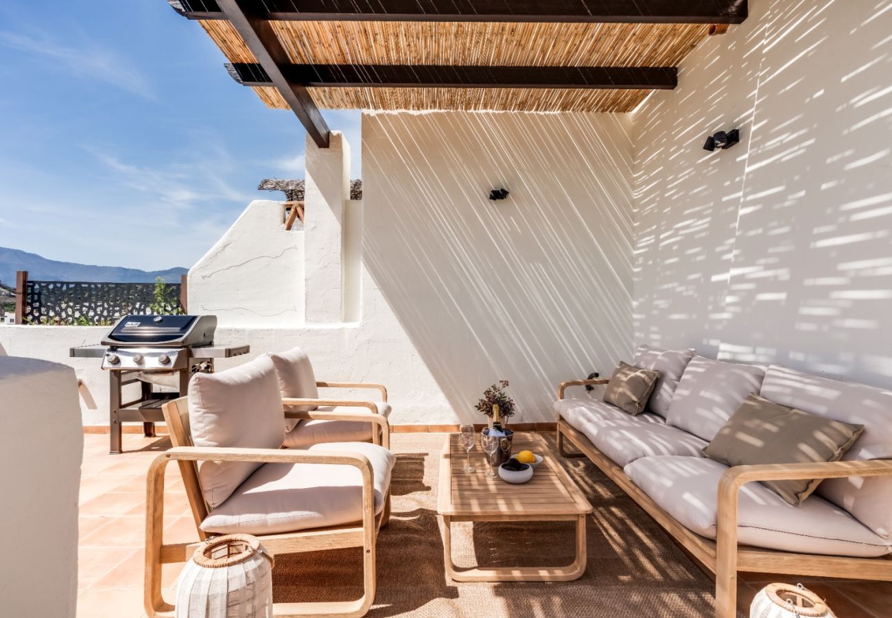 Ferienwohnung in Estepona - Sunset Golf Penthouse
