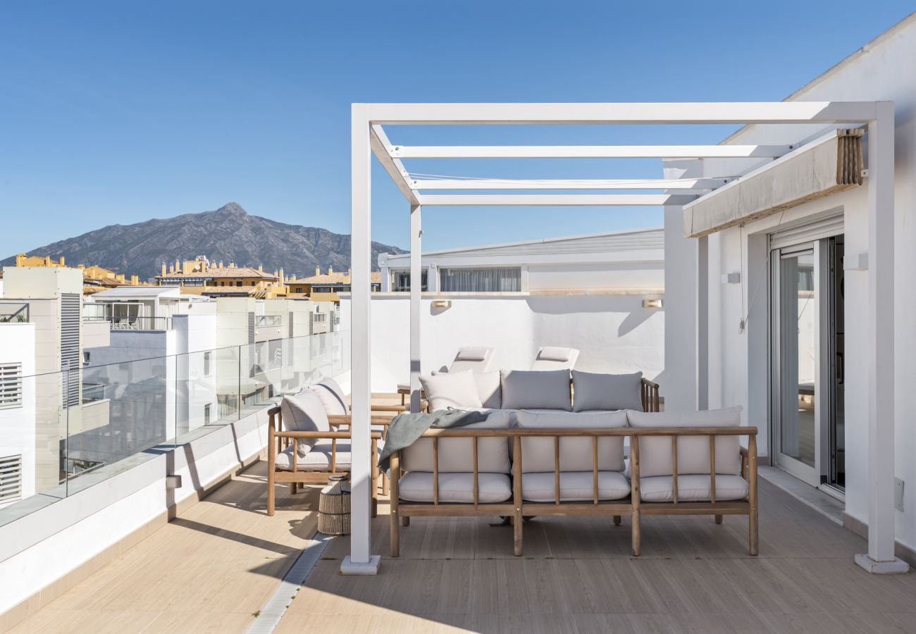 Lägenhet i San Pedro de Alcántara - San Pedro Beachside Penthouse