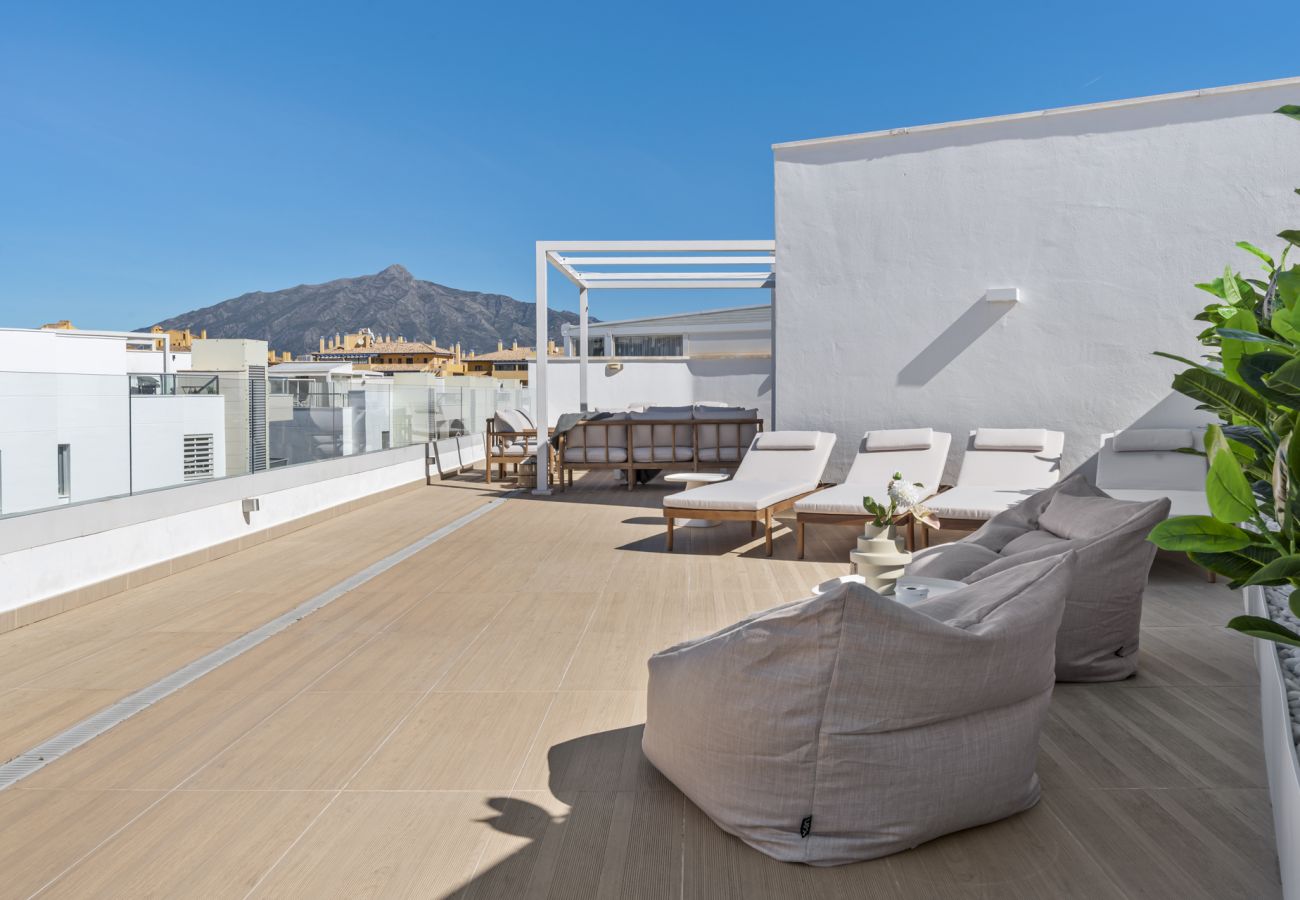 Lägenhet i San Pedro de Alcántara - San Pedro Beachside Penthouse